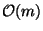 ${\cal O}(m)$