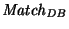 ${\it Match\/}\xspace_{\it DB\/}$